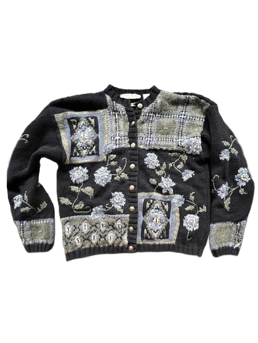 Robert Scott Ltd Hand-Knitted Sweater by Hand - M‎